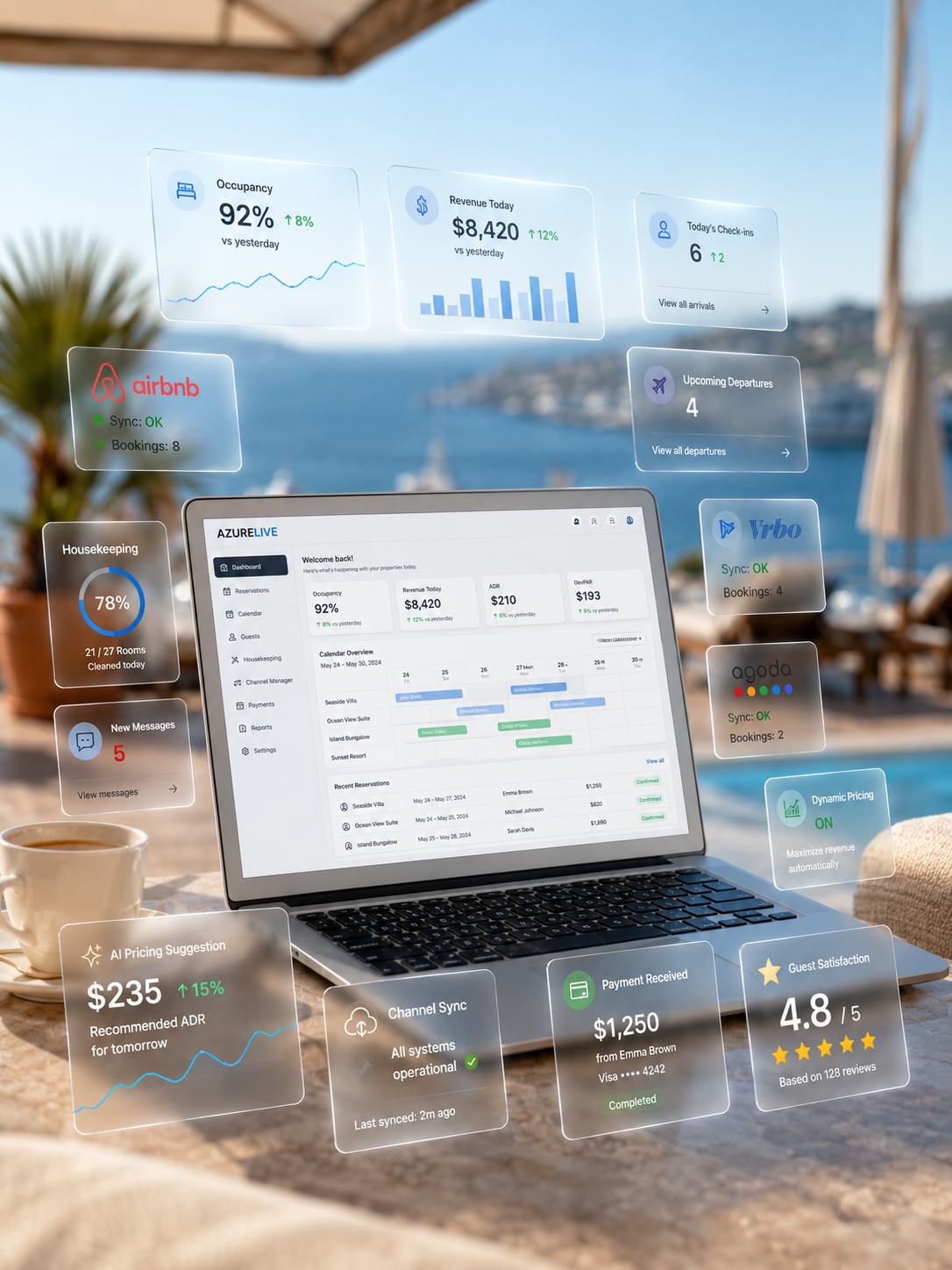 One place for your listings, your guests, and everything between.